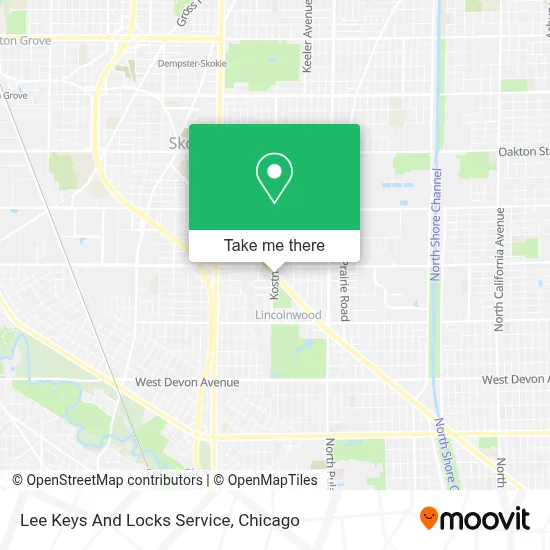 Lee Keys And Locks Service map