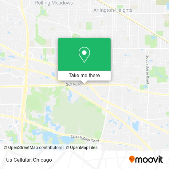 Us Cellular map