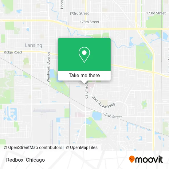 Redbox map
