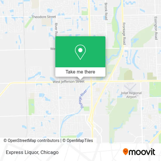 Express Liquor map