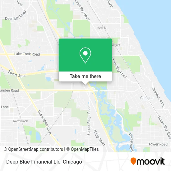 Deep Blue Financial Llc map