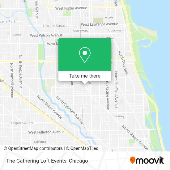 The Gathering Loft Events map