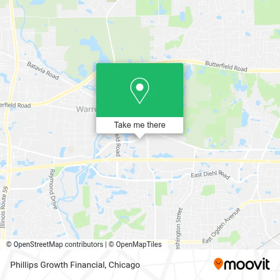 Phillips Growth Financial map