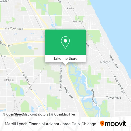 Merrill Lynch Financial Advisor Jared Gelb map