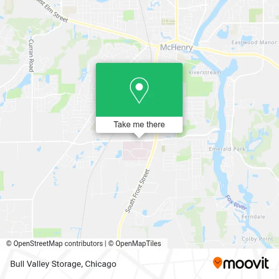 Bull Valley Storage map