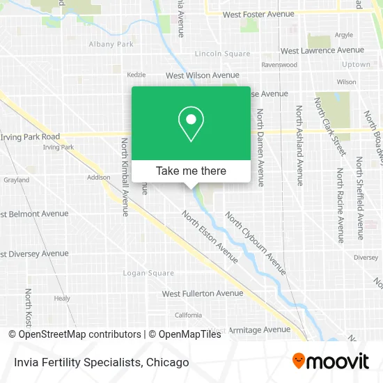 Invia Fertility Specialists map