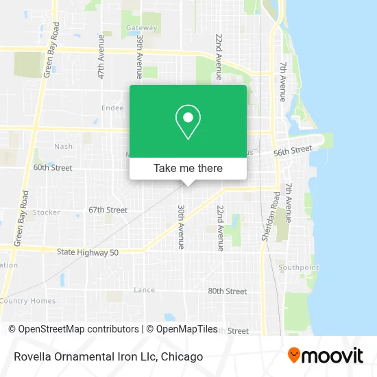 Rovella Ornamental Iron Llc map