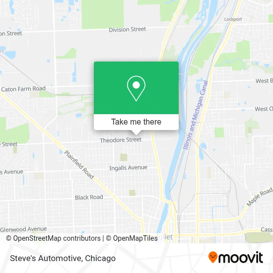 Steve's Automotive map