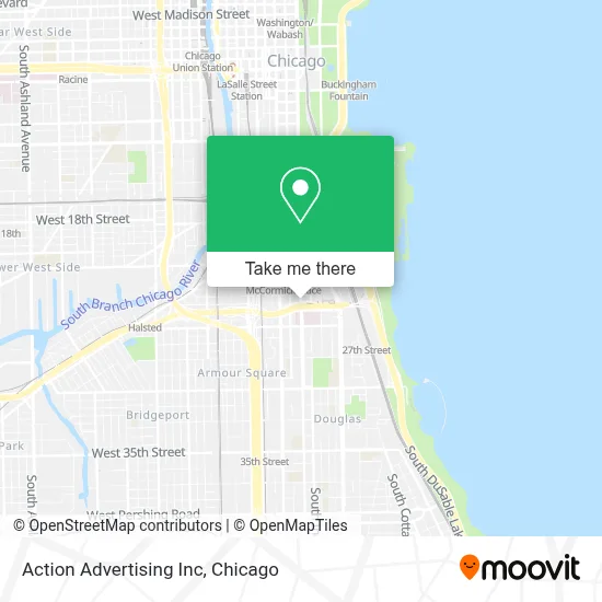 Action Advertising Inc map