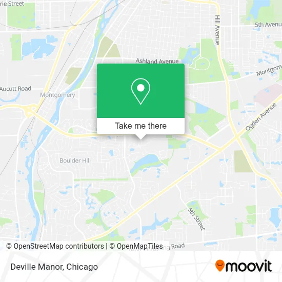 Deville Manor map