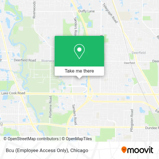 Bcu (Employee Access Only) map