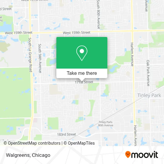Walgreens map