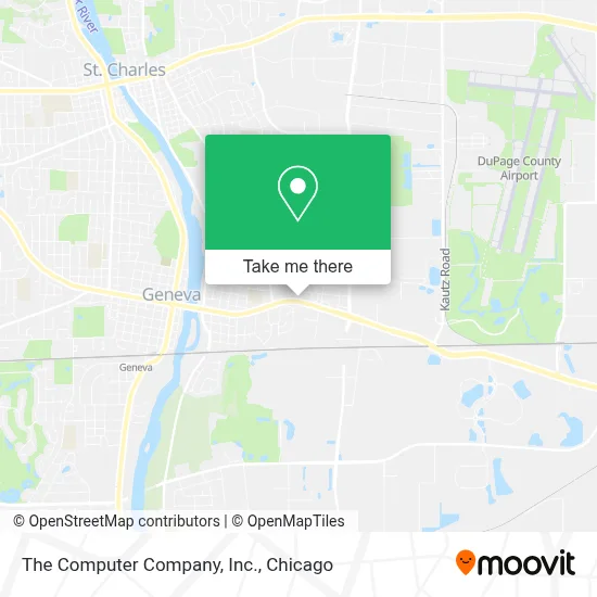 The Computer Company, Inc. map