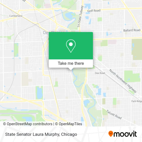 State Senator Laura Murphy map