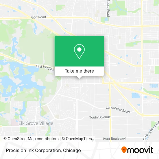 Precision Ink Corporation map
