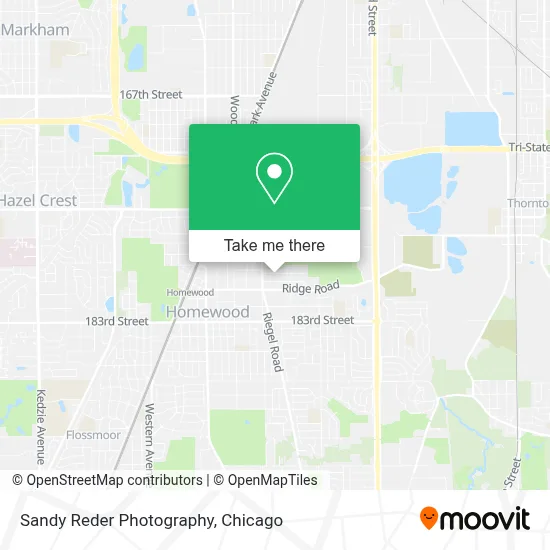 Sandy Reder Photography map