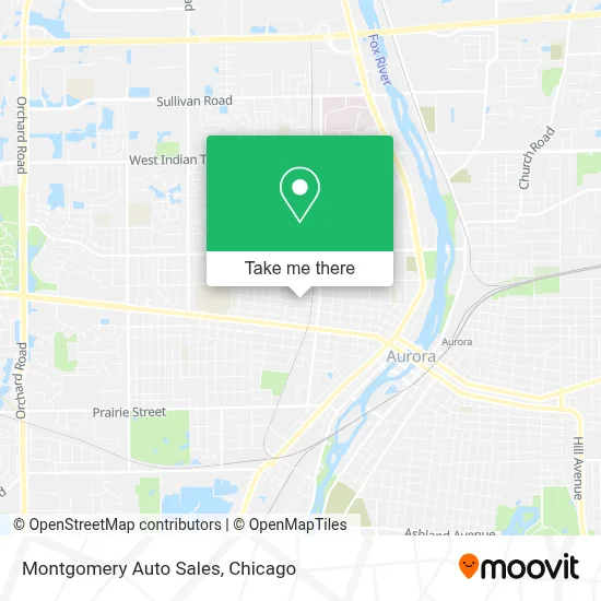 Montgomery Auto Sales map