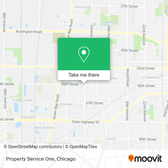 Property Service One map