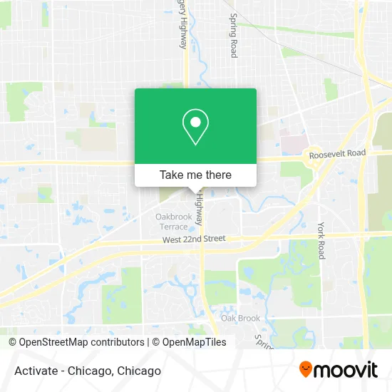 Activate - Chicago map