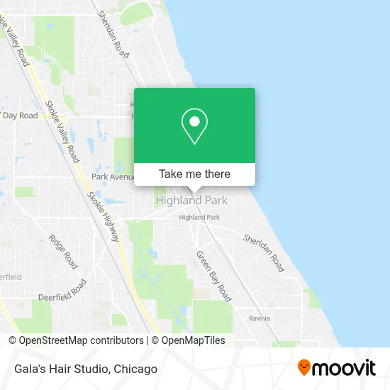 Gala's Hair Studio map