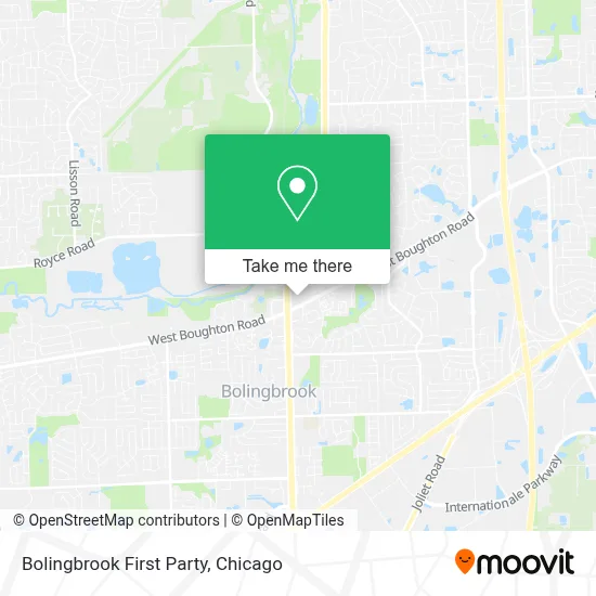 Bolingbrook First Party map
