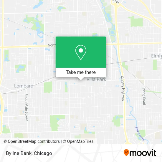 Byline Bank map