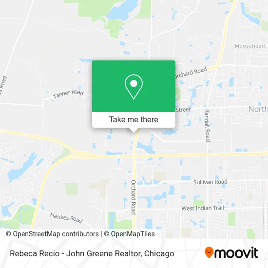 Rebeca Recio - John Greene Realtor map