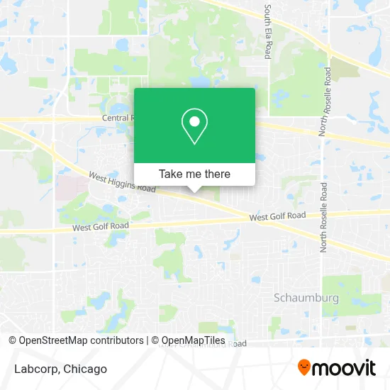 Labcorp map