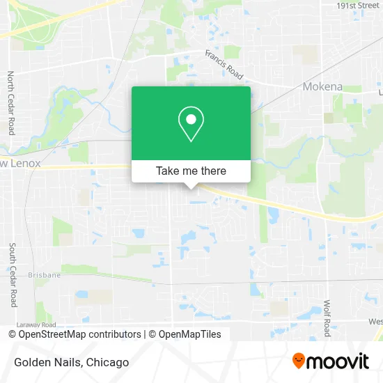 Golden Nails map