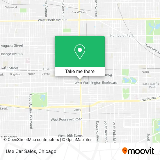 Use Car Sales map
