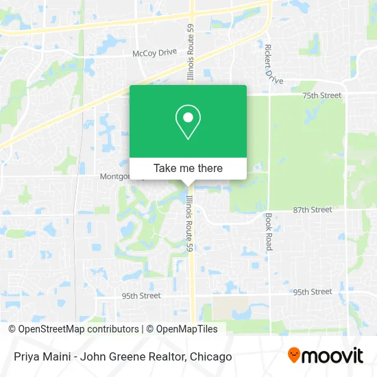 Priya Maini - John Greene Realtor map