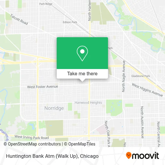 Huntington Bank Atm (Walk Up) map