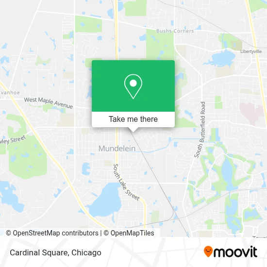 Cardinal Square map