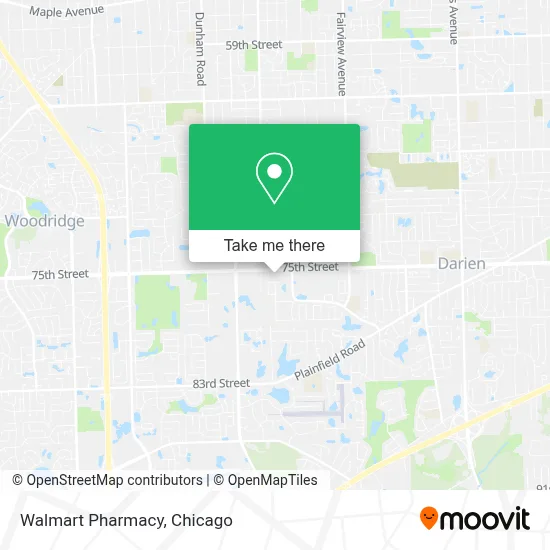 Walmart Pharmacy map