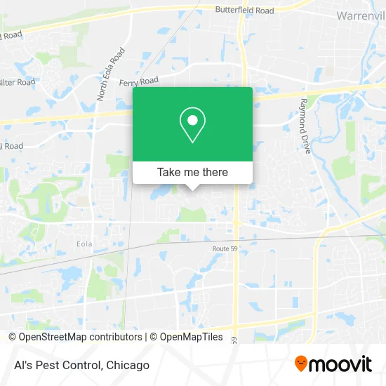 Al's Pest Control map