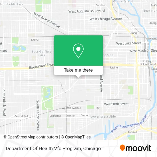 Department Of Health Vfc Program map