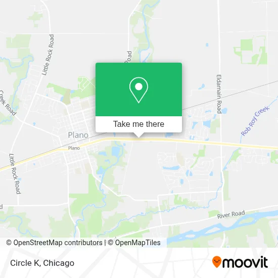 Circle K map