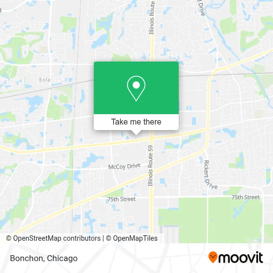 Bonchon map