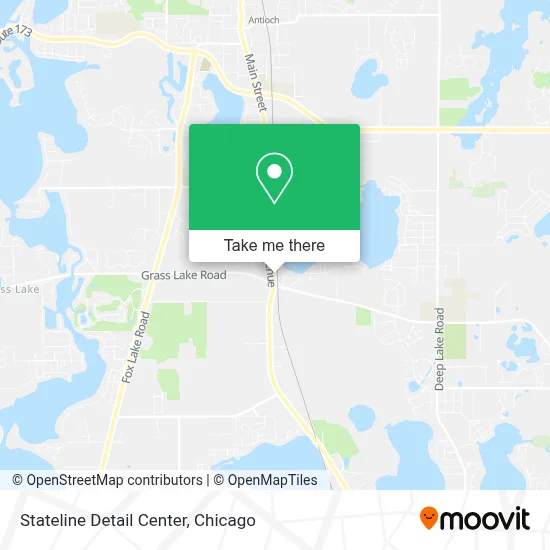 Stateline Detail Center map