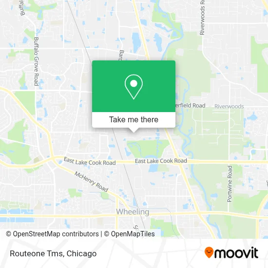 Routeone Tms map