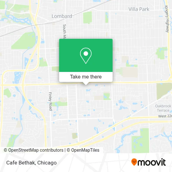 Cafe Bethak map