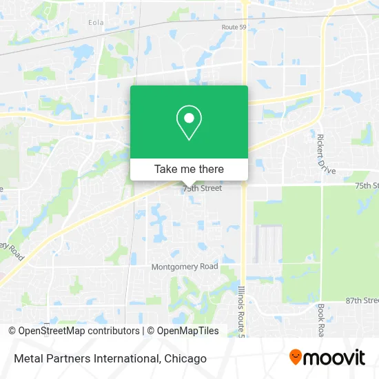 Metal Partners International map