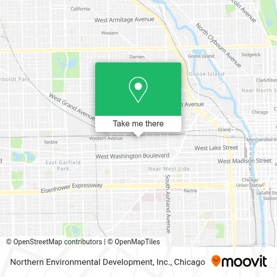 Northern Environmental Development, Inc. map