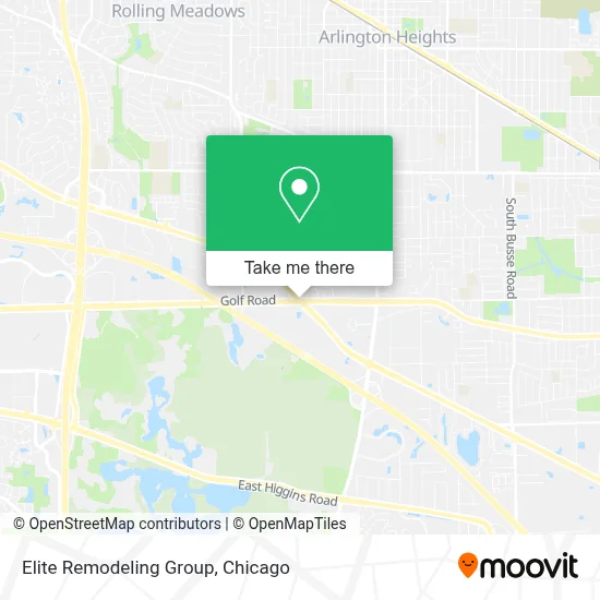 Elite Remodeling Group map