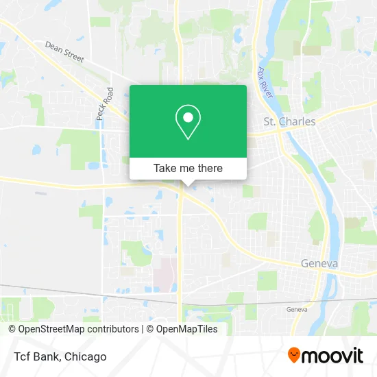Tcf Bank map
