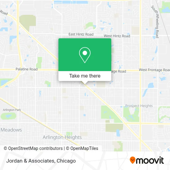 Jordan & Associates map