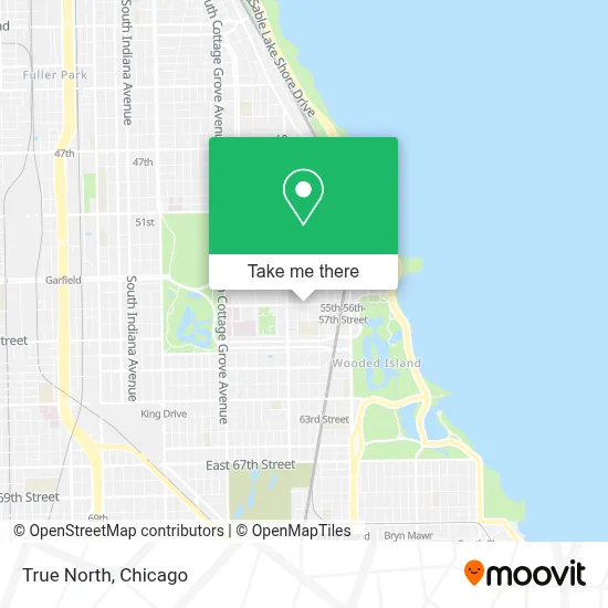 True North map