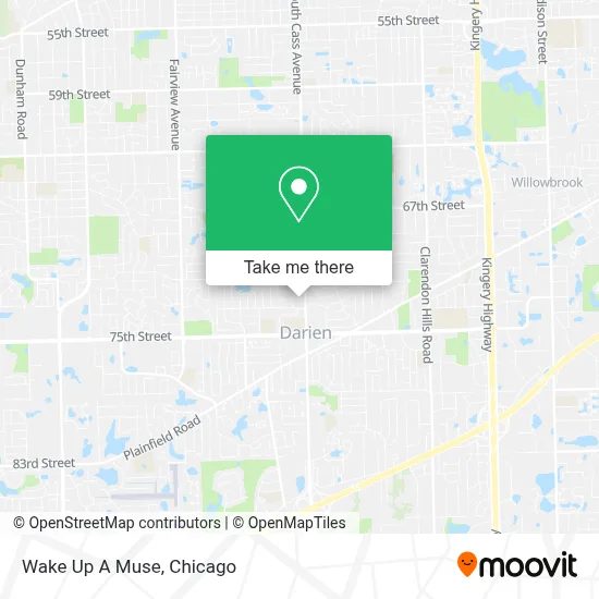 Wake Up A Muse map