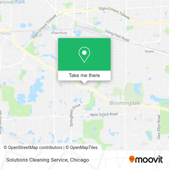 Solutions Cleaning Service map