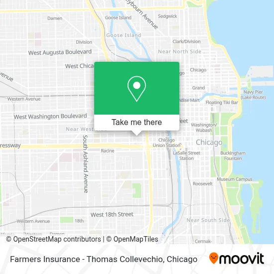 Farmers Insurance - Thomas Collevechio map